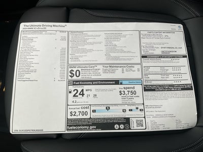 2024 BMW X3 xDrive30i