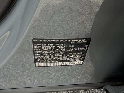 2026 Volkswagen Atlas 2.0T Peak Edition
