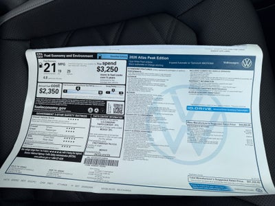 2026 Volkswagen Atlas Peak Edition