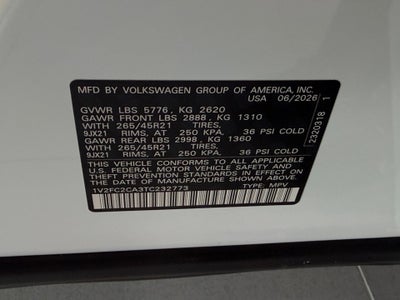 2026 Volkswagen Atlas Cross Sport 2.0T SEL Premium R-Line