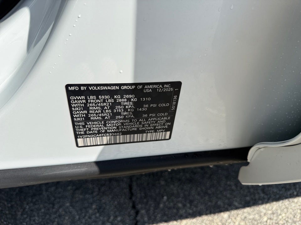 2026 Volkswagen Atlas SEL Premium R-Line