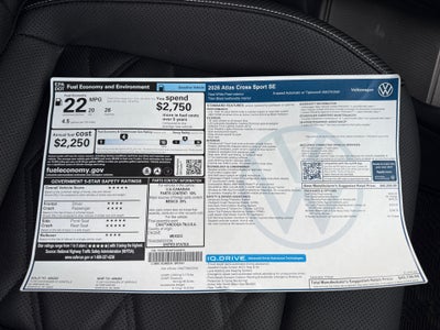 2026 Volkswagen Atlas Cross Sport SE