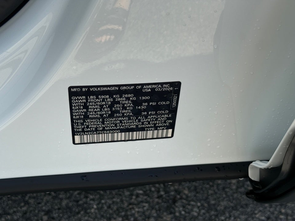 2026 Volkswagen Atlas SE