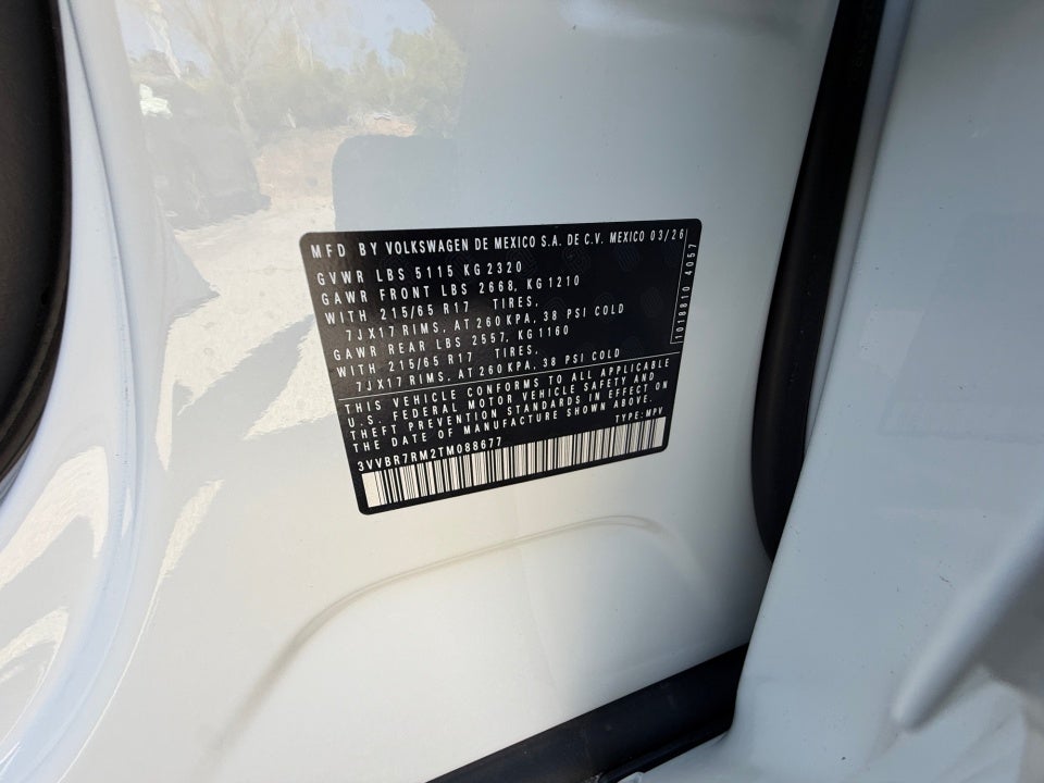 2026 Volkswagen Tiguan S