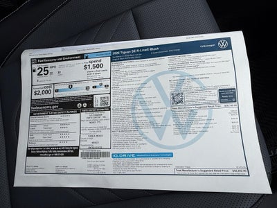 2026 Volkswagen Tiguan SE R-Line Black