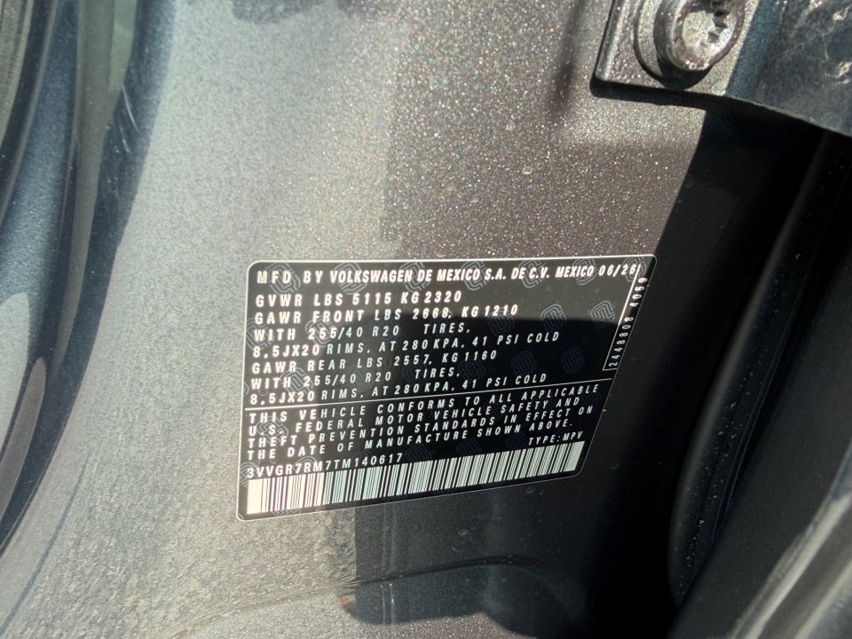 2026 Volkswagen Tiguan SE R-Line Black
