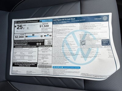 2026 Volkswagen Tiguan SE R-Line Black