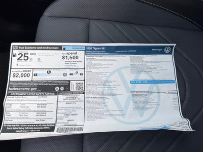 2026 Volkswagen Tiguan SE