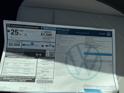 2026 Volkswagen Tiguan SE