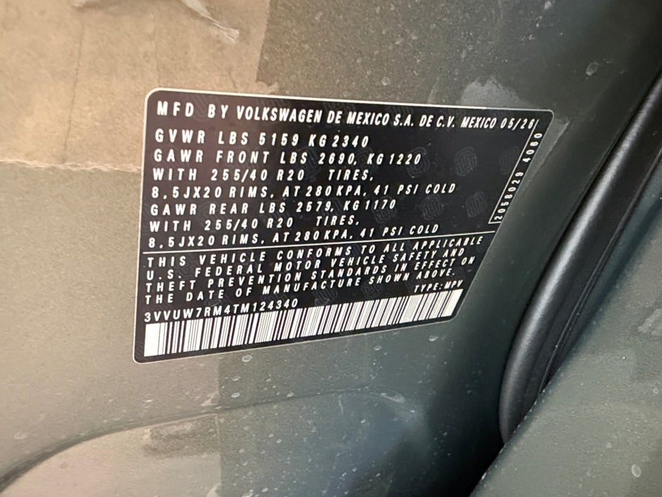 2026 Volkswagen Tiguan SEL R-Line Turbo