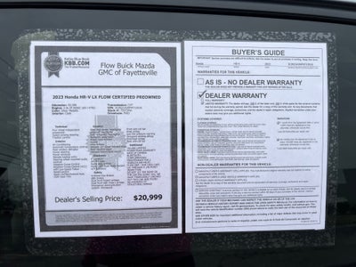 2023 Honda HR-V 2WD LX