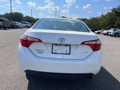 2015 Toyota COROLLA LE