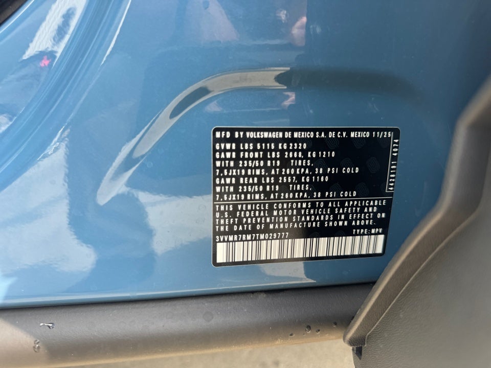 2026 Volkswagen Tiguan SE