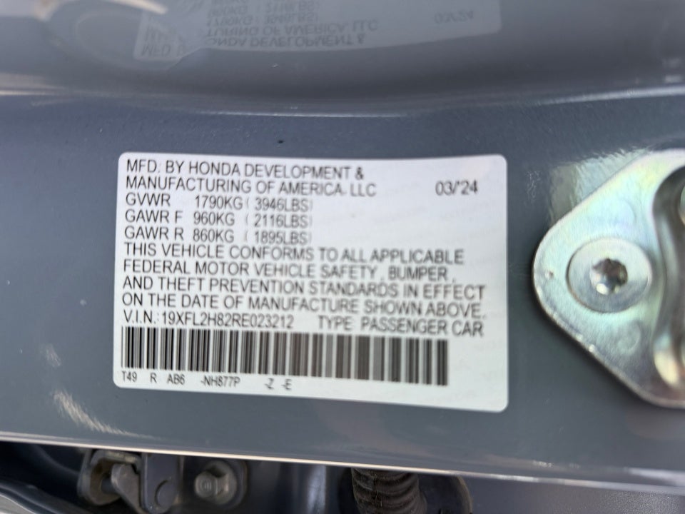 2024 Honda Civic Hatchback Sport