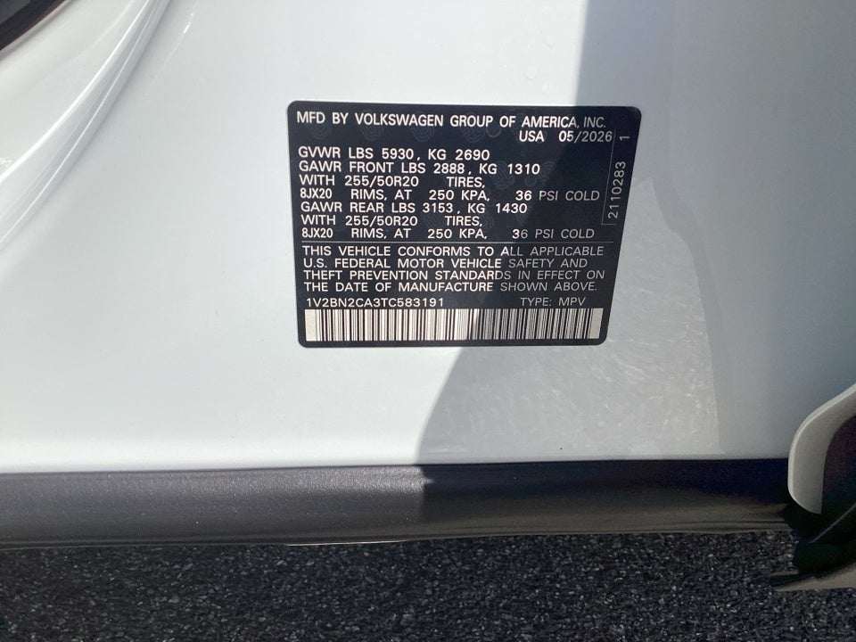 2026 Volkswagen Atlas SEL