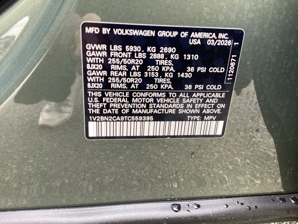 2026 Volkswagen Atlas SEL