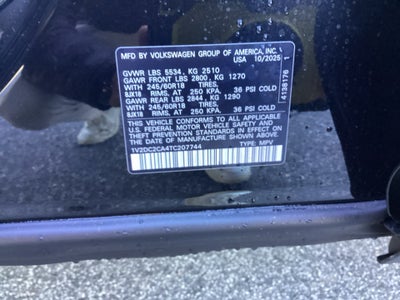 2026 Volkswagen Atlas Cross Sport SE