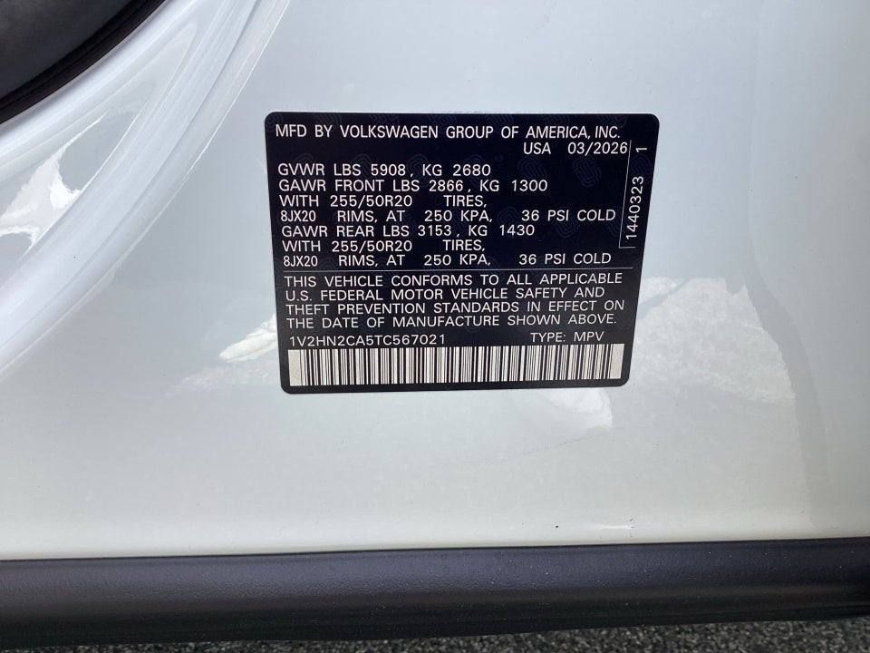 2026 Volkswagen Atlas SE with Technology