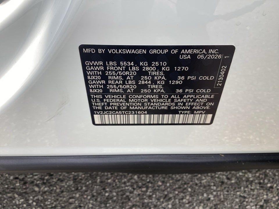 2026 Volkswagen Atlas Cross Sport SE with Technology