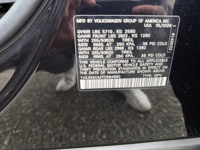 2026 Volkswagen Atlas 2.0T SE w/Technology