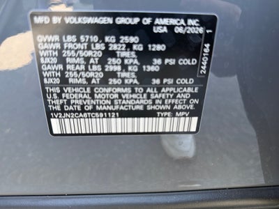 2026 Volkswagen Atlas 2.0T SE w/Technology