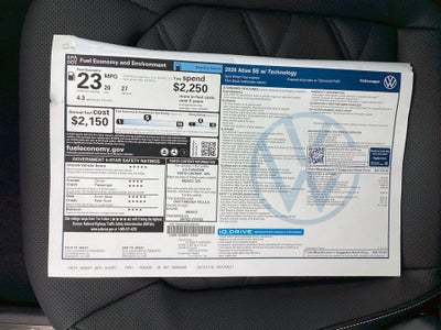 2026 Volkswagen Atlas SE with Technology