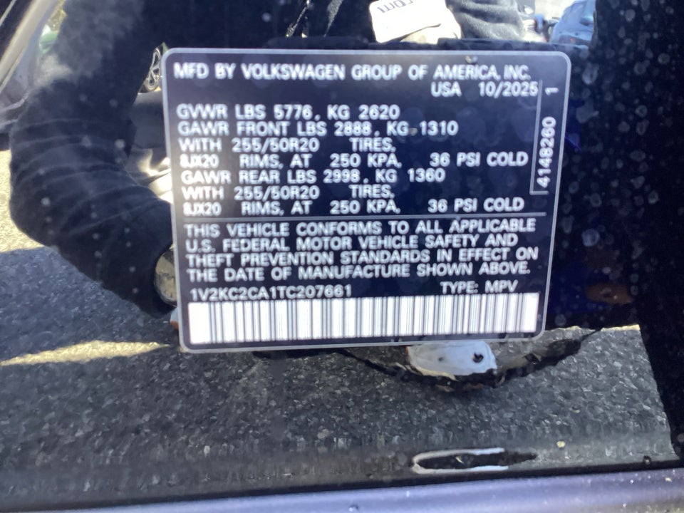 2026 Volkswagen Atlas Cross Sport SE with Technology