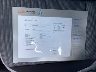 2024 Volkswagen Taos 1.5T S