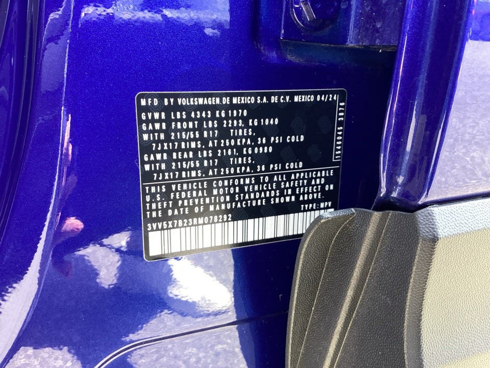 2024 Volkswagen Taos 1.5T S