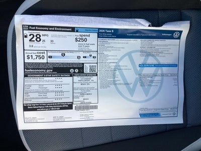 2026 Volkswagen Taos S