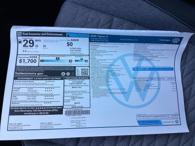 2026 Volkswagen Tiguan S