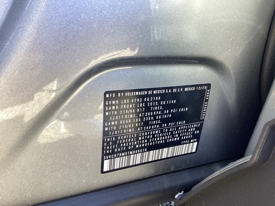 2026 Volkswagen Tiguan S