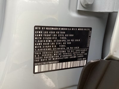 2026 Volkswagen Taos SE