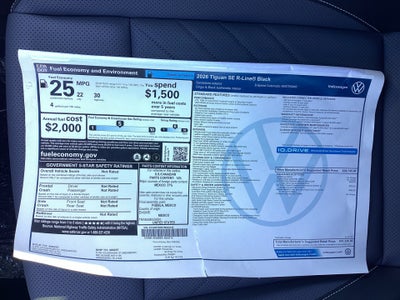 2026 Volkswagen Tiguan SE R-Line Black