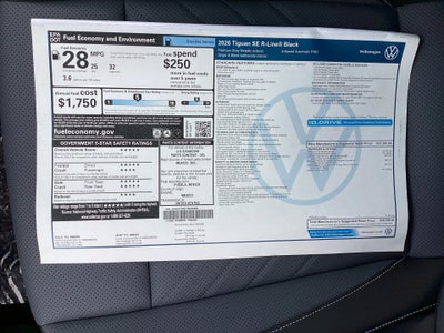 2026 Volkswagen Tiguan SE R-Line Black