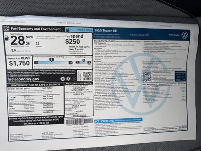 2026 Volkswagen Tiguan SE
