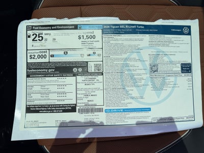 2026 Volkswagen Tiguan SEL R-Line Turbo