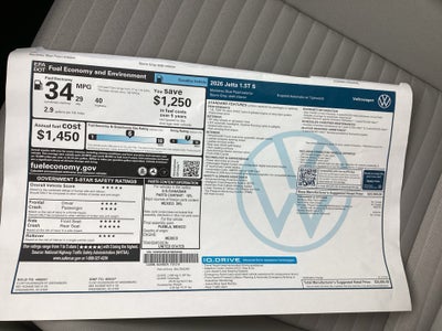 2026 Volkswagen Jetta S