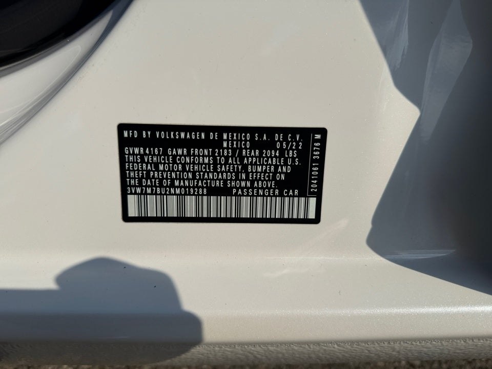 2022 Volkswagen Jetta SE