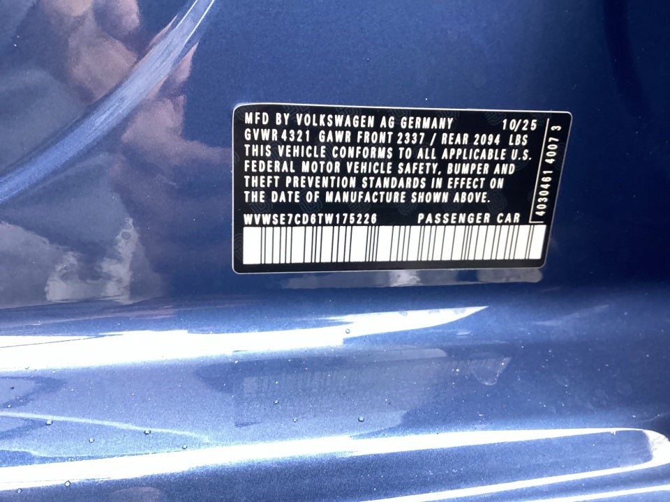 2026 Volkswagen Golf GTI SE