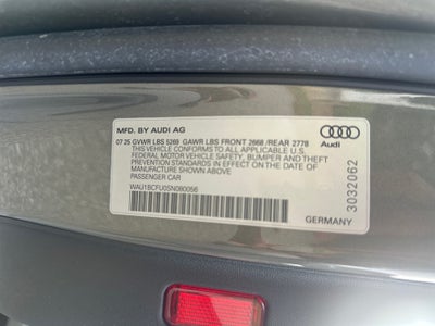 2025 Audi All-new A5 Premium