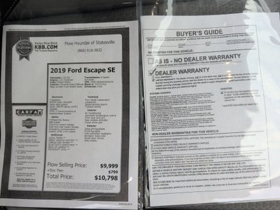2019 Ford Escape SE