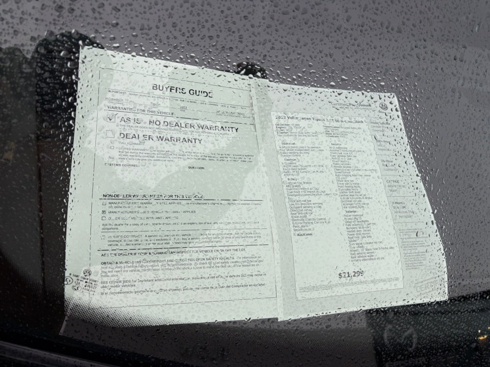 2022 Volkswagen Tiguan 2.0T SE R-Line Black