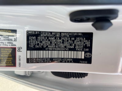2017 Toyota Camry Hybrid LE