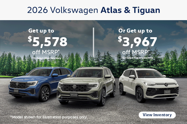 Atlas/Tiguan Offer