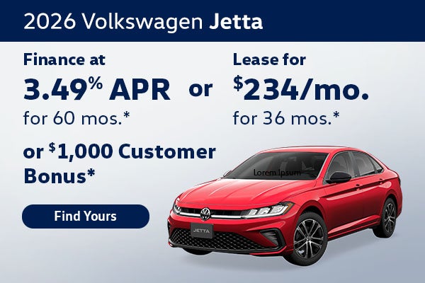 2026 Volkswagen Jetta