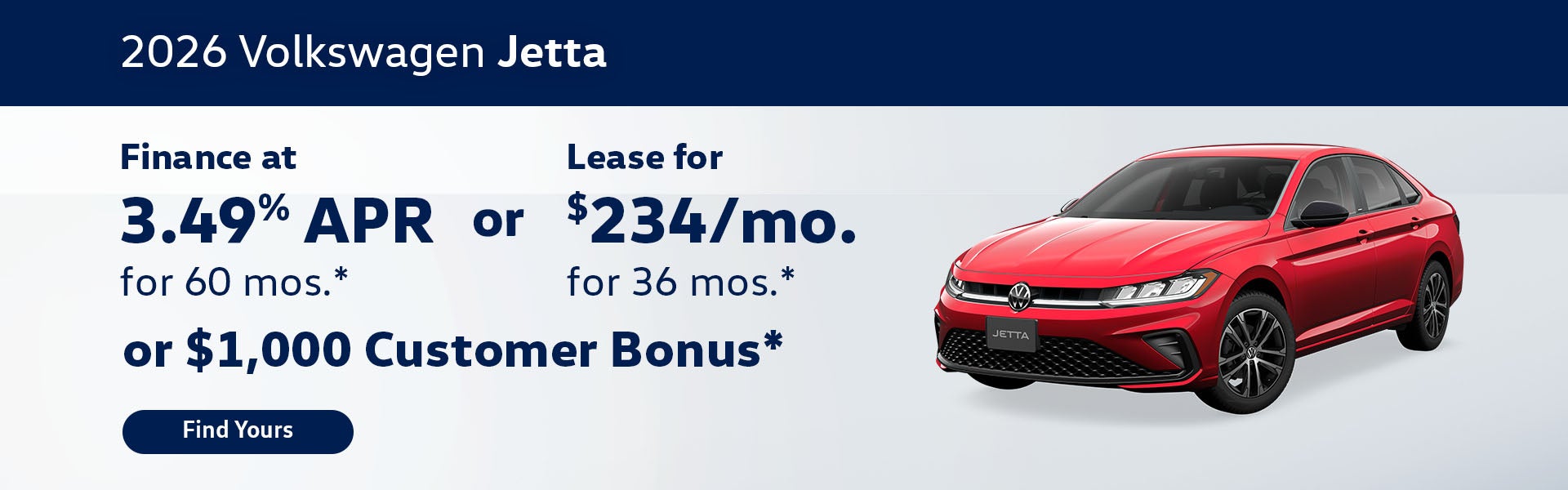 New Volkswagen Jetta